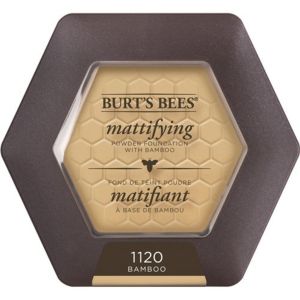 Burt’s Bees Mattifying Powder Foundation – Bamboo #1120 – Beige with Warm Undertones Cosmetics