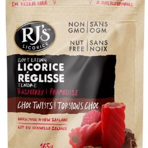 Rj’s Licorice Raspberry Choc Twists Confections