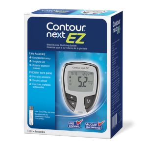 Ascensia Contour Next Ez Blood Glucose Meter Glucose Monitoring