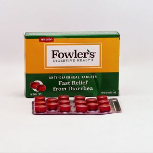 Fowler Anti-diarrheal Tablets Laxatives, Fibre and Anti-Diarrheals