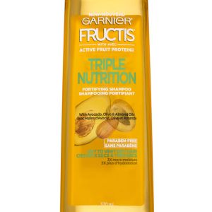 Garnier Fructis Triple Nutrition Shampoo, Dry To Very Dry Hair, 12.5 Fl. Oz. Shampoo and Conditioners