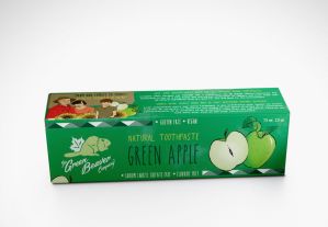 Green Beaver Natural Toothpaste Green Apple 2.5 Fl Oz