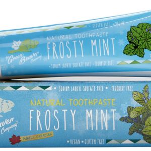 Green Beaver Natural Toothpaste Frosty Mint 2.5 Fl Oz Oral Hygiene