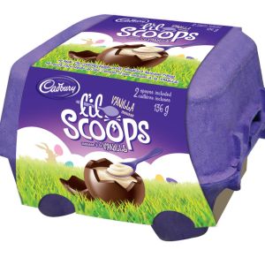 Cadbury * L’il Scoops Vanilla 136g Confections