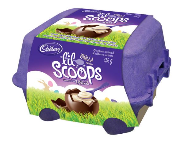 Cadbury * L’il Scoops Vanilla 136g Confections