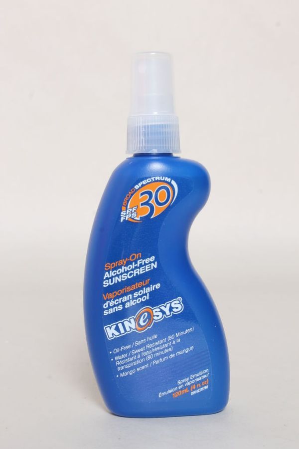 Kinesys Spf 30 Performance Sunscreen Spray Alcohol-free, Mango Scent, 4 Ounce Sun Care