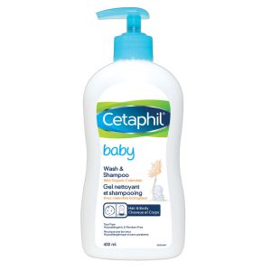Cetaphil Cetaphil Baby Wash & Shampoo 400.0 Ml Baby Needs