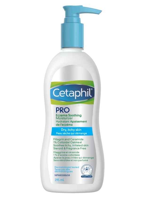 Cetaphil Pro Restoraderm Eczema Soothing Moisturizer 295.0 Ml Hand And Body Care