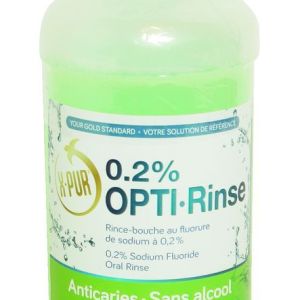 X-pur Opti-rinse Plus 0.2% Sodium Fluoride Mint Mouthwash and Oral Rinses