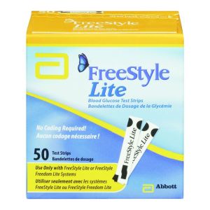 Freestyle Lite Blood Glucose Test Strips
