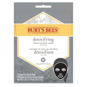 Burt’s Bees Detoxifying Charcoal Sheet Face Mask Hand And Body Care