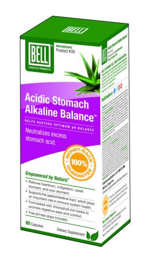 Bell Acidic Stomach Alkaline Balance - 60 Capsules