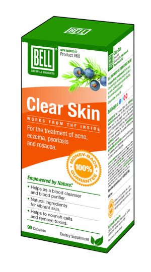 Bell Lifestyle Products Clear Skin 570 Mg - 90 Capsules