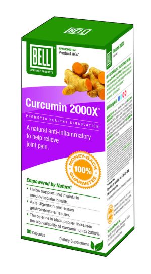 Bell Lifestyle Products Curcumin 2000x