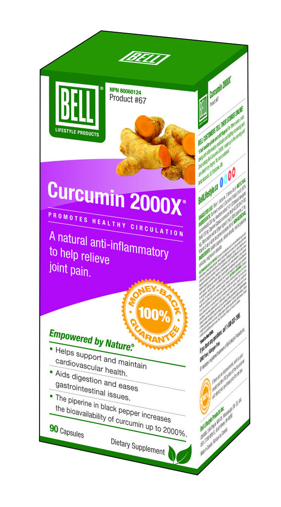 Bell Lifestyle Products Curcumin 2000x
