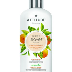 Attitude Super Leaves Natural Hand Soap Orange Leaves Hand And Body Soap