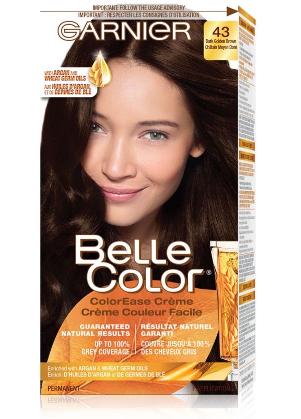 Belle Color Dark Golden Brown 43 Hair Colour Treatments