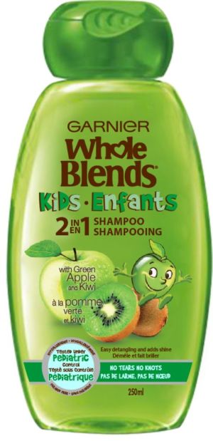 Garnier Whole Blends Kids 2-in1 Shampoo, 250 Ml,