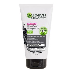 Garnier Skinactive Charcoal Ultra Clean Cleanser 132.0 Ml