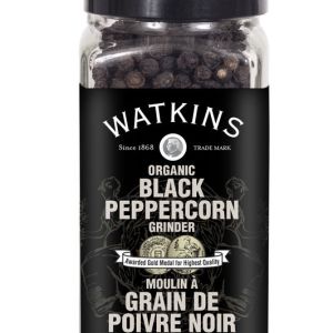 Watkins Organic Black Peppercorn Grinder Food & Snacks