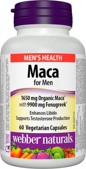 Webber Naturals Men's Maca