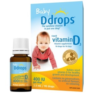 Baby Ddrops Liquid Vitamin D3 Vitamins & Herbals