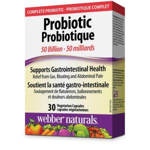 Webber Naturals Probiotic 50 Billion