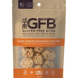 The Gfb Gluten Free Bites Dark Chocolate Peanut Butter Candy