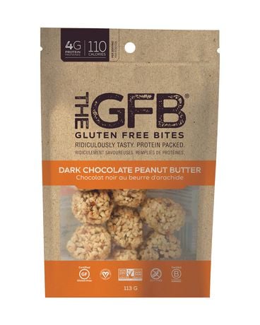 The Gfb Gluten Free Bites Dark Chocolate Peanut Butter
