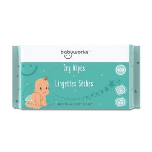 Baby Works Dry Wipes Baby Needs