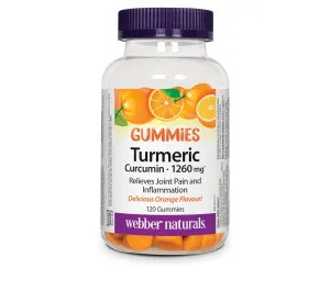 Webber Naturals Tumeric Curcumin Gummies
