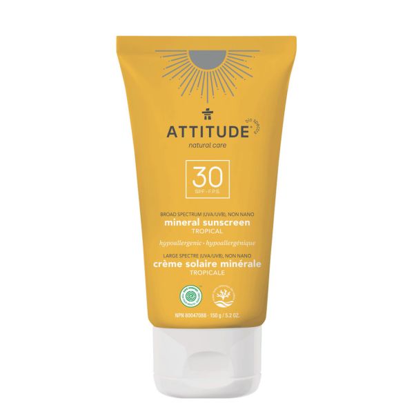 Attitude Spf30 Adult Tropical Sunscreen