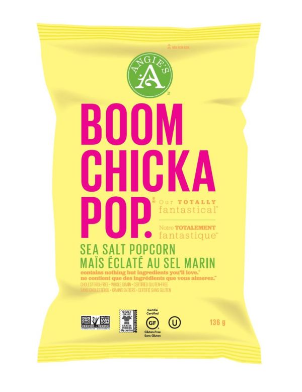 Angie’s Boom Chicka Pop Sea Salt Popcorn Food & Snacks