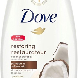 Dove Body Wash Restoring Coconut Butter And Cocoa Butter Hand And Body Soap