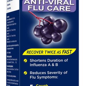 Sambucol Black Elderberry Anti-viral Flu Care Syrup 230.0 Ml Cough and Cold