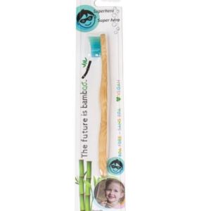 The Future Is Bamboo Superhero Kids Bamboo Toothbrush Oral Hygiene