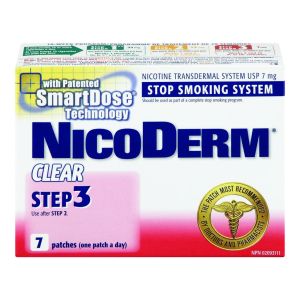 Nicoderm Clear Step 3 Nicotine Patches Nicotine Patches