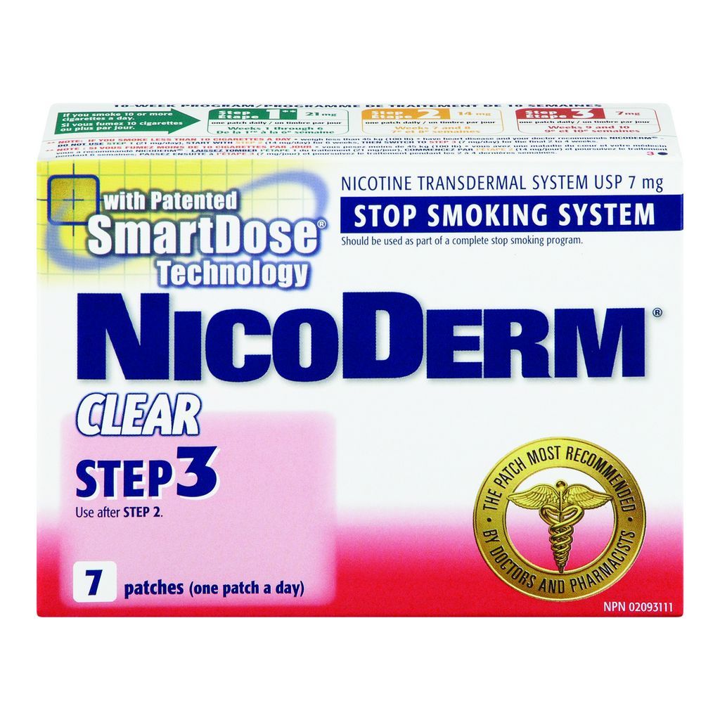 Nicoderm Clear Step Nicotine Patches CTC Health