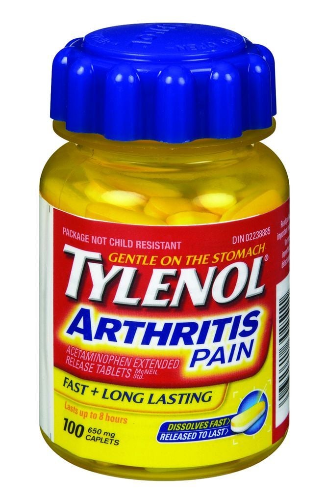 Tylenol Arthritis Pain Reliever 650 Mg 100 Pills