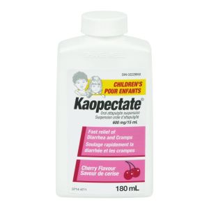 Kaopectate Children Cherry Flavor Antacids / Laxatives