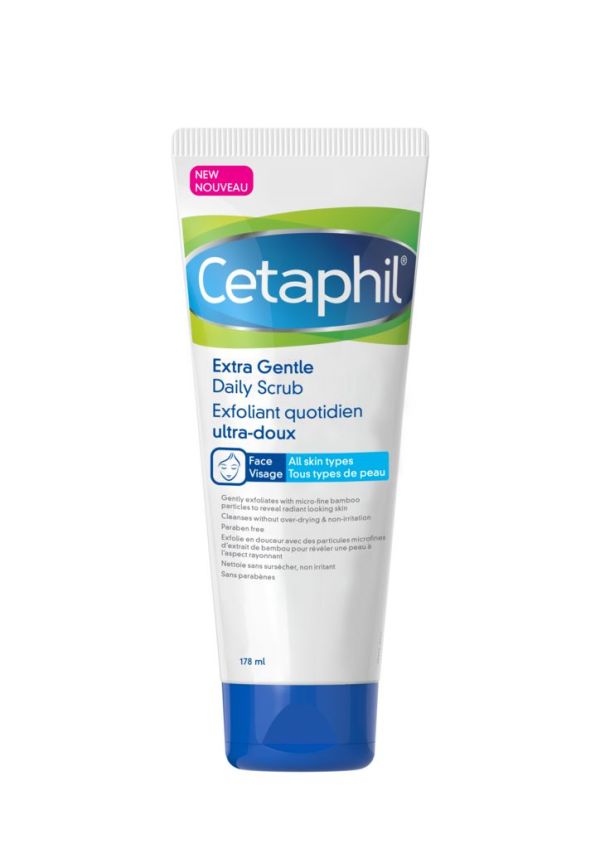 Cetaphil Gentle Daily Scrub Moisturizers, Cleansers and Toners