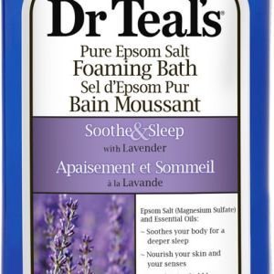 Dr Teal’s Lavender Foaming Bath With Pure Epsom Salt 1000.0 Ml Hand And Body Care