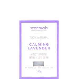 Scentuals 100% Handmade Natural Soap Calming Lavender Skin Care