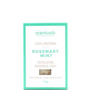 Scentuals 100% Handmade Natural Soap Rosemary Mint Skin Care