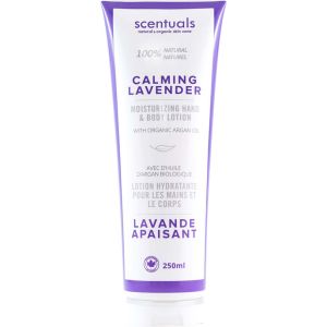 Scentuals 100% Natural Calming Lavender Hand & Body Lotion Skin Care