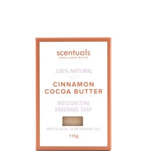 Scentuals 100% Handmade Natural Soap Cinnamon & Cocoa Butter Skin Care
