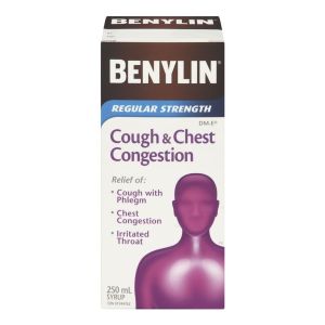 Benylin Dm-e Chest Cough Syrup 250ml Cough, Cold and Flu Treatments