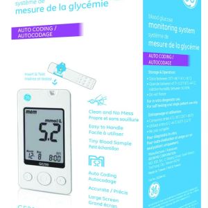 Ge200 Blood Glucose Monitor Glucose Monitoring