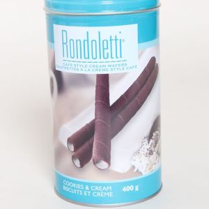 Rondoletti Café Style Cookies and Cream Wafers, 400gm Food & Snacks