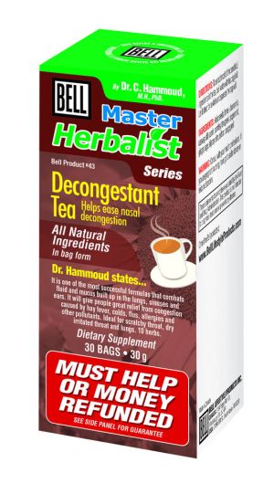Bell Lifestyle Products Decongestant Tea